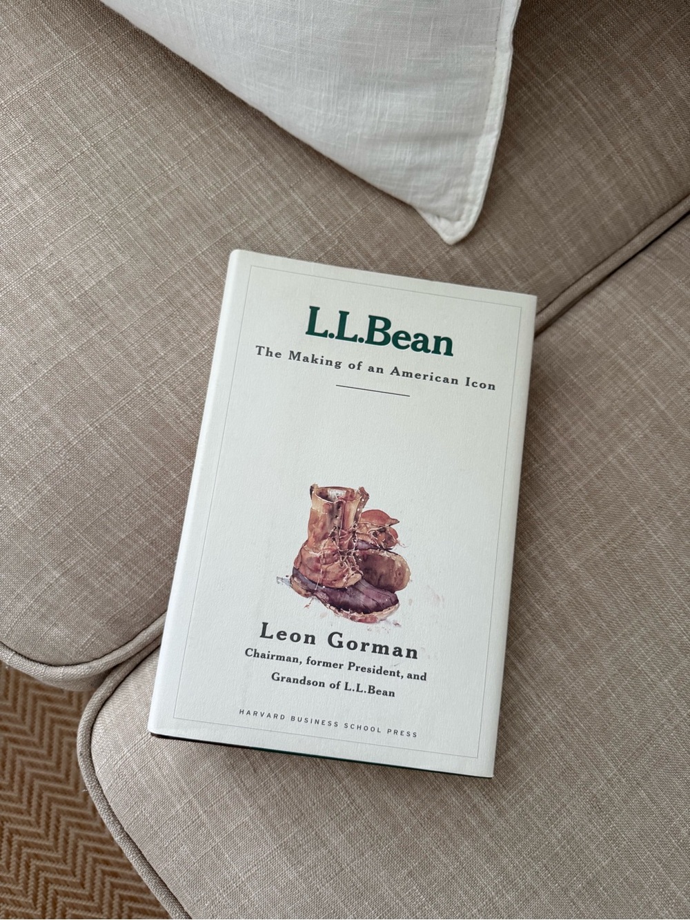 LL Bean Hardcover Book